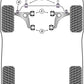 Powerflex Front Anti Roll Bar To Link Arm Bush for Mercedes SL R129 (89-01)
