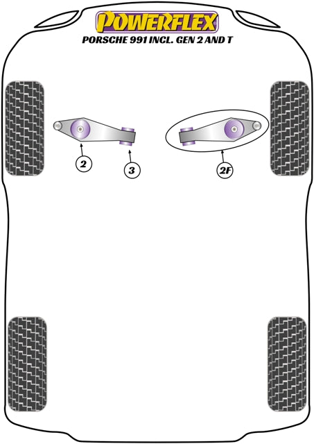 Powerflex Jack Pad Adaptor for Porsche 911 991 (12-19)