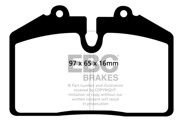 EBC Ultimax Front Brake Pads - DP1013