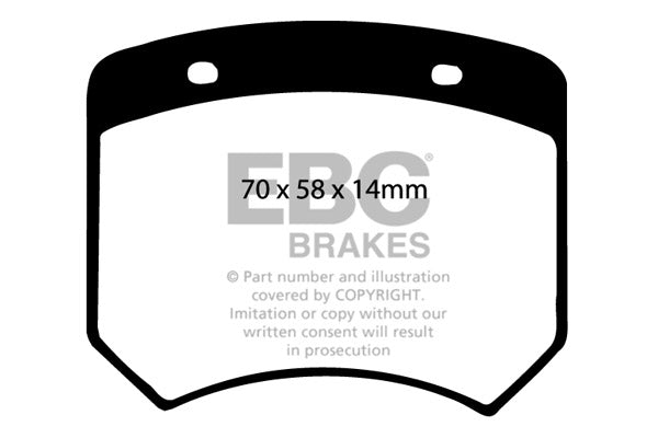 EBC Ultimax Front Brake Pads - DP102