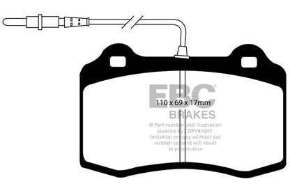 EBC Greenstuff Front Brake Pads - DP21031/2