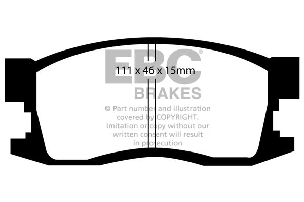 EBC Ultimax Front Brake Pads - DP1034