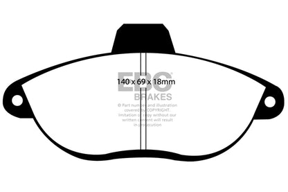 EBC Ultimax Front Brake Pads - DP1053