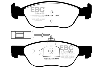 EBC Ultimax Front Brake Pads - DP1060