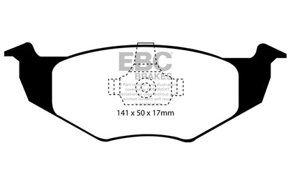 EBC Greenstuff Front Brake Pads - DP21064