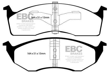 EBC Greenstuff Front Brake Pads - DP21065