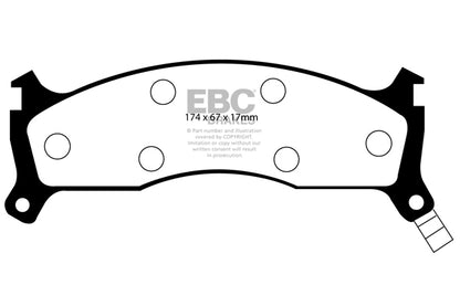 EBC Ultimax Front Brake Pads - DP1073