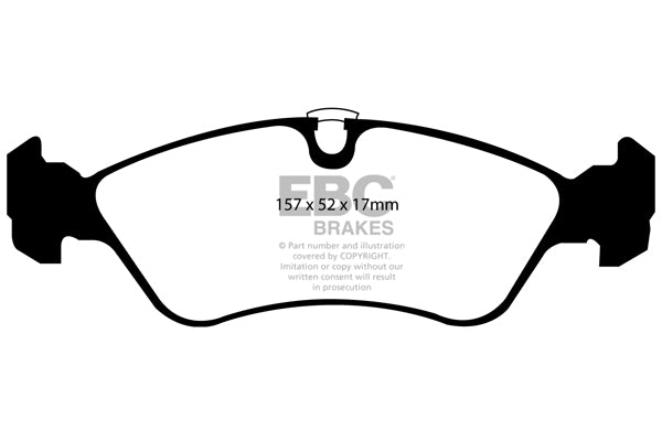 EBC Ultimax Front Brake Pads - DP1087