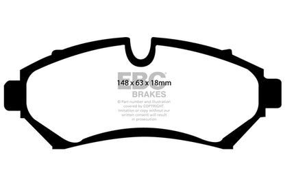 EBC Redstuff Front Brake Pads - DP31100/2C