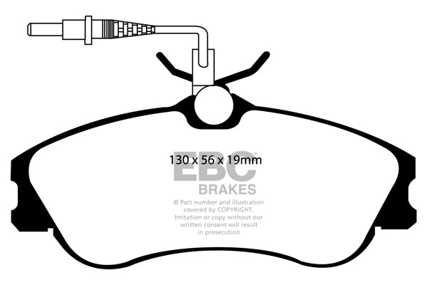 EBC Ultimax Front Brake Pads - DP1104