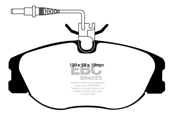 EBC Ultimax Front Brake Pads - DP1108