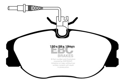 EBC Ultimax Front Brake Pads - DP1108