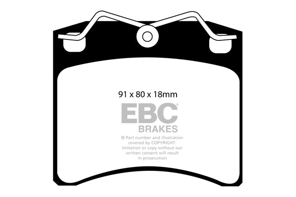 EBC Ultimax Front Brake Pads - DP1116