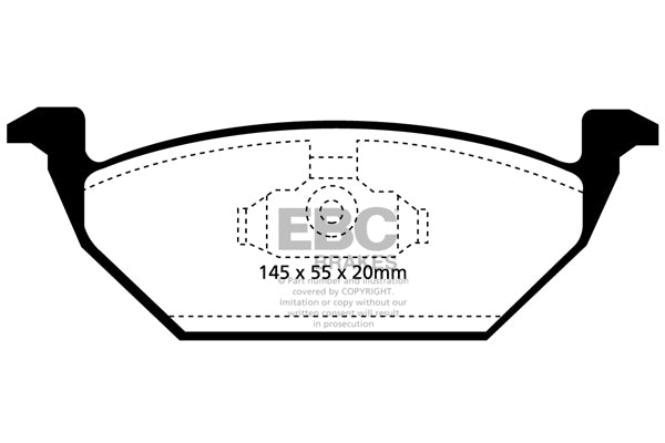 EBC Ultimax Front Brake Pads - DP1117