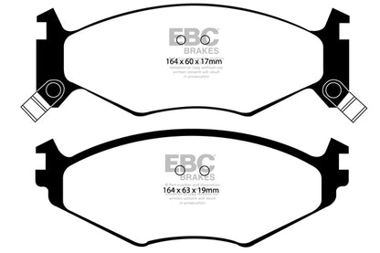 EBC Ultimax Front Brake Pads - DP1119