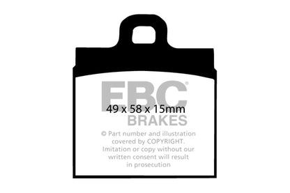 EBC Ultimax Front Brake Pads - DP111