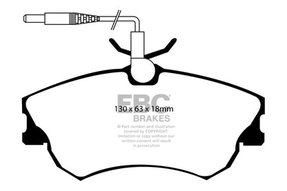 EBC Ultimax Front Brake Pads - DP1128