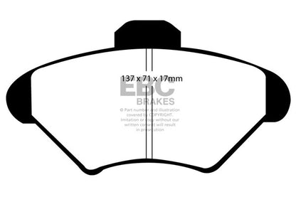 EBC Redstuff Front Brake Pads - DP31143C
