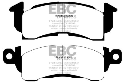 EBC Greenstuff Front Brake Pads - DP61145