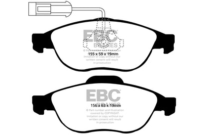 EBC Greenstuff Front Brake Pads - DP21153
