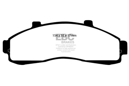 EBC Greenstuff Front Brake Pads - DP61199