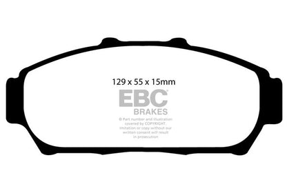 EBC Greenstuff Front Brake Pads - DP21206