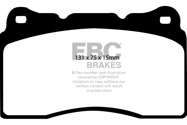 EBC Greenstuff Front Brake Pads - DP21210