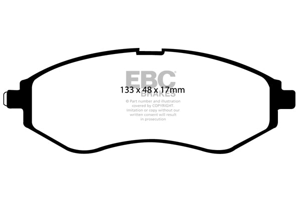EBC Ultimax Front Brake Pads - DP1213