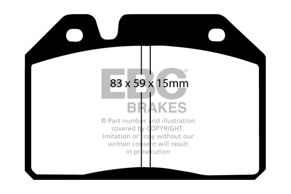 EBC Ultimax Front Brake Pads - DP121