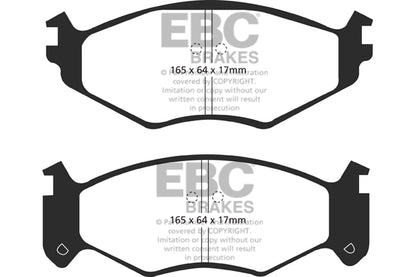 EBC Greenstuff Front Brake Pads - DP61250