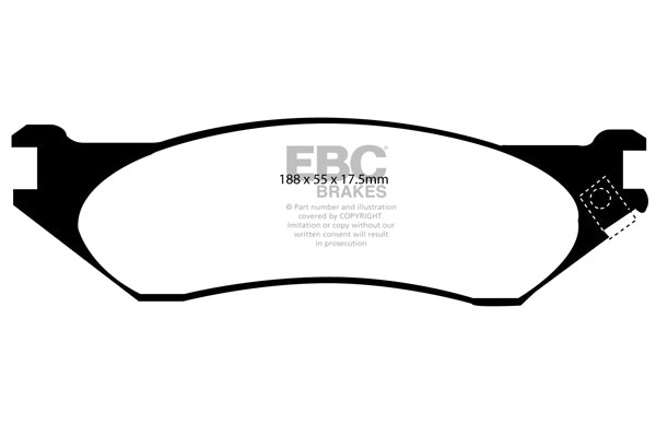 EBC Ultimax Front Brake Pads - DP1267