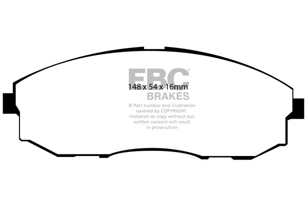 EBC Ultimax Front Brake Pads - DP1281