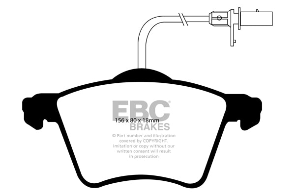 EBC Ultimax Front Brake Pads - DP1286