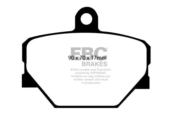 EBC Greenstuff Front Brake Pads - DP21287
