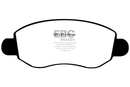 EBC Ultimax Front Brake Pads - DP1297