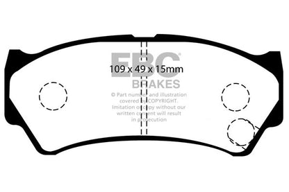 EBC Ultimax Front Brake Pads - DP1299