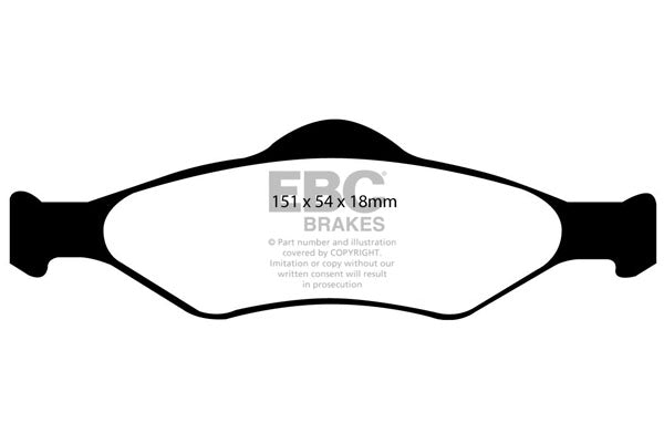 EBC Ultimax Front Brake Pads - DP1300