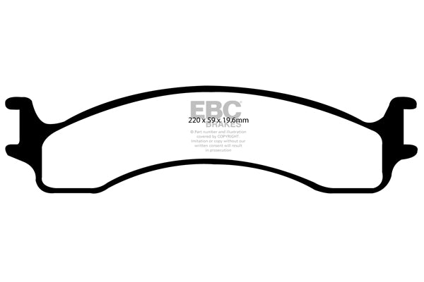 EBC Greenstuff Front Brake Pads - DP61307