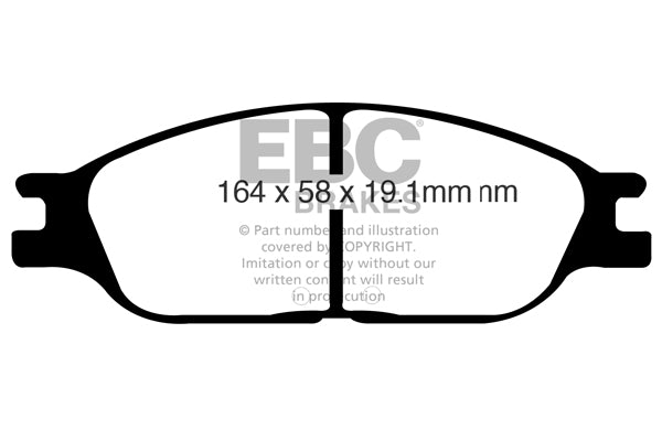 EBC Greenstuff Front Brake Pads - DP61310