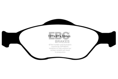 EBC Greenstuff Front Brake Pads - DP21320