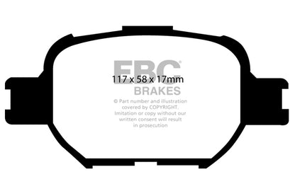 EBC Greenstuff Front Brake Pads - DP21325