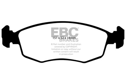 EBC Greenstuff Front Brake Pads - DP21337