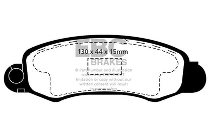 EBC Greenstuff Front Brake Pads - DP21345