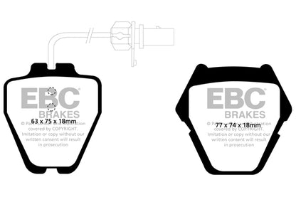 EBC Redstuff Front Brake Pads - DP31348C
