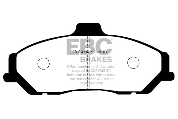 EBC Ultimax Front Brake Pads - DP1349