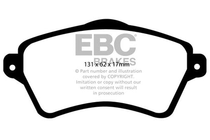 EBC Greenstuff Front Brake Pads - DP61352