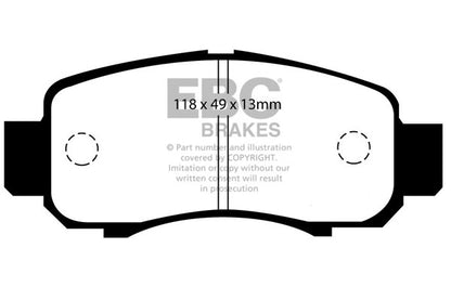 EBC Ultimax Front Brake Pads - DP1355