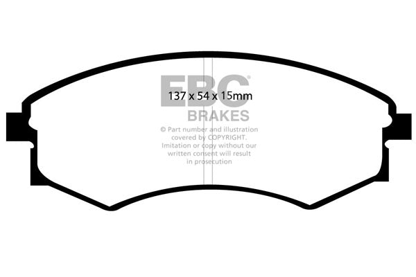 EBC Greenstuff Front Brake Pads - DP21358/2