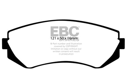 EBC Ultimax Front Brake Pads - DP1360