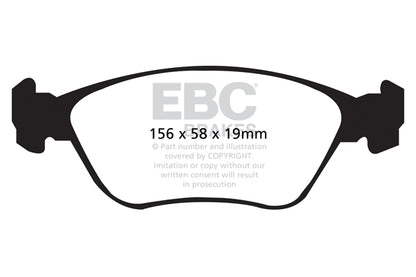 EBC Ultimax Front Brake Pads - DP1362
